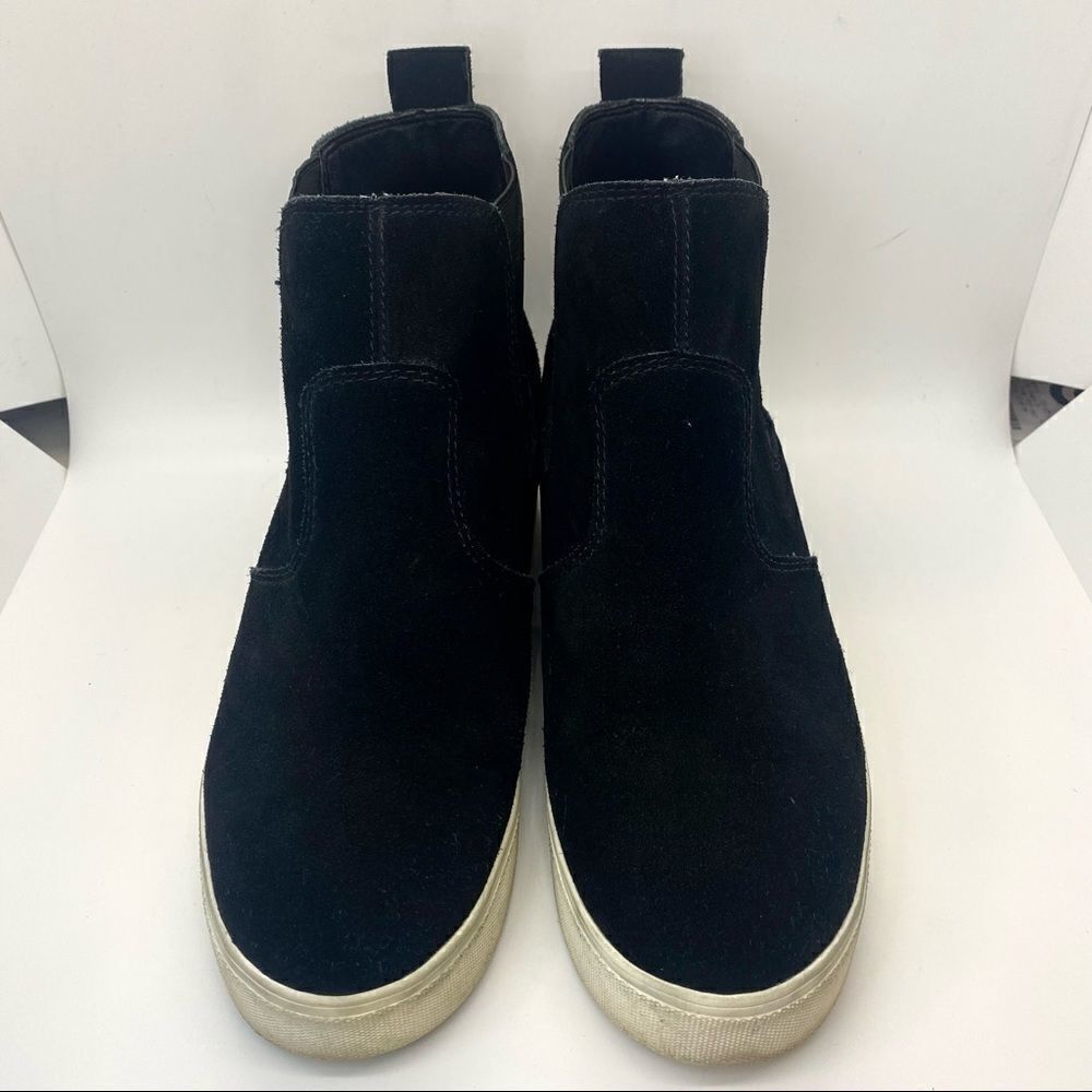 J/SLIDES Sami Suede Platform Booties
